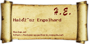 Halász Engelhard névjegykártya